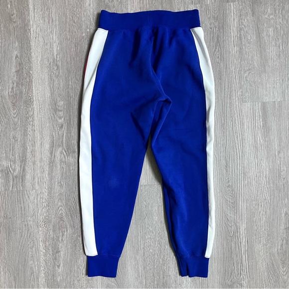 Polo Ralph Lauren Striped Joggers Women's Size S Blue Sweatpants Colorblock - Picture 5 of 10
